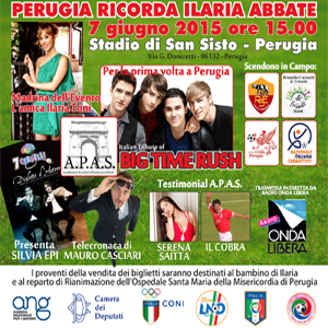 PERUGIA RICORDA ILARIA ABBATE – ESIBIZIONE COVER “BIG TIME RUSH”