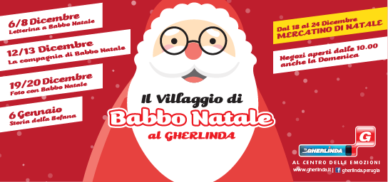 IL VILLAGGIO DI BABBO NATALE AL GHERLINDA