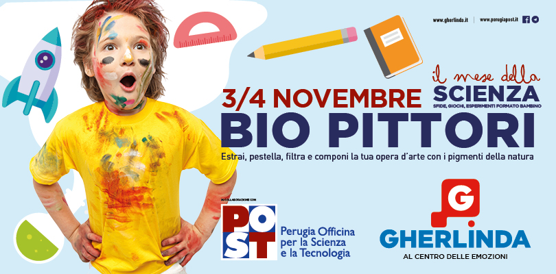 Primo appuntamento con Il Mese della Scienza: Bio Pittori!