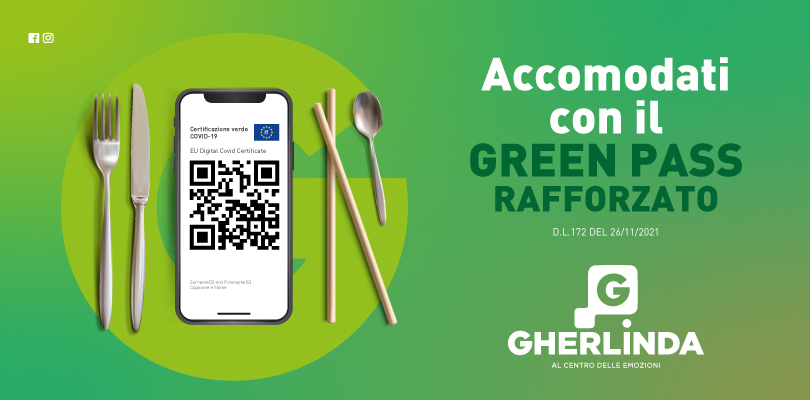 Accomodati con il GREEN PASS!