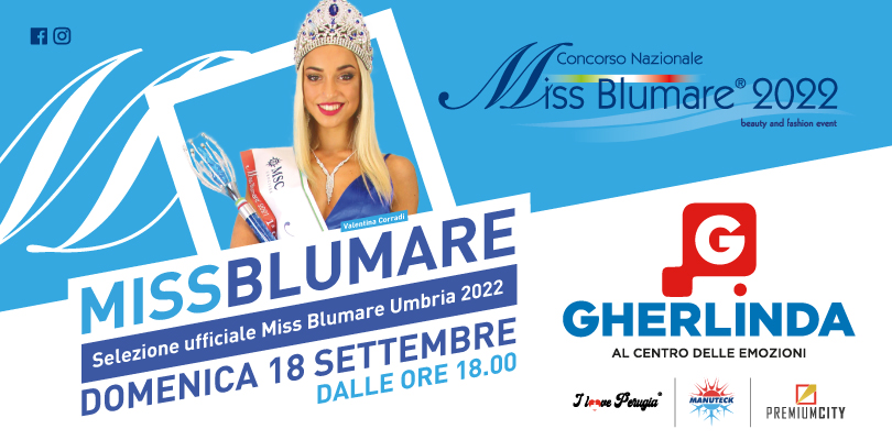 Selezione ufficiale “Miss Blumare Umbria 2022”