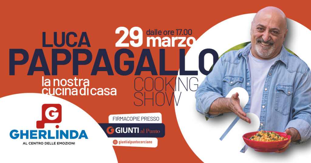 COOKING SHOW con LUCA PAPPAGALLO!