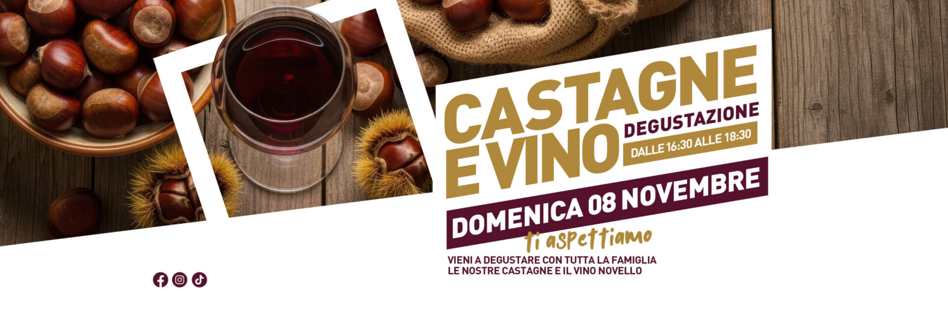 Castagne e vino novello al Gherlinda! Castagne e vino novello al Gherlinda!